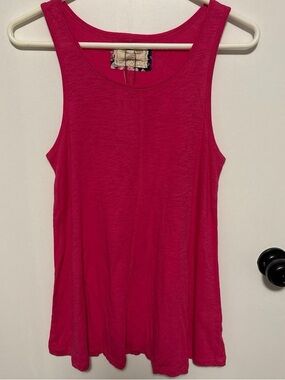 Cupio NWT Pink Swing Tank Top Size Small Flowy Sleeveless Casual Top